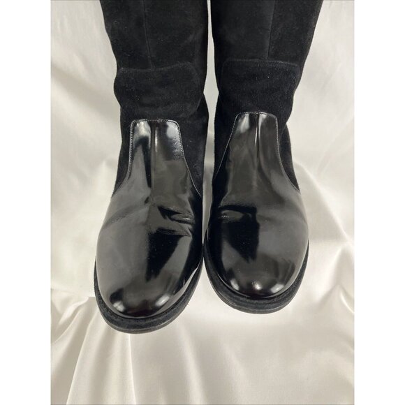 Violavinca Suede Knee-High Boots Womens EU Size 38 Made in Italy - Picture 4 of 14